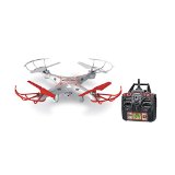 World Tech Toys 24 GHz 45 Channel Striker Spy Drone Picture and Video Remote Control Quadcopter