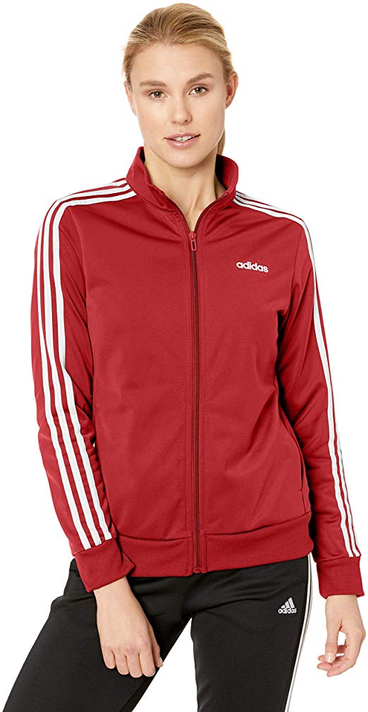 adidas Women's Essentials 3-stripes Tricot Track Jacket