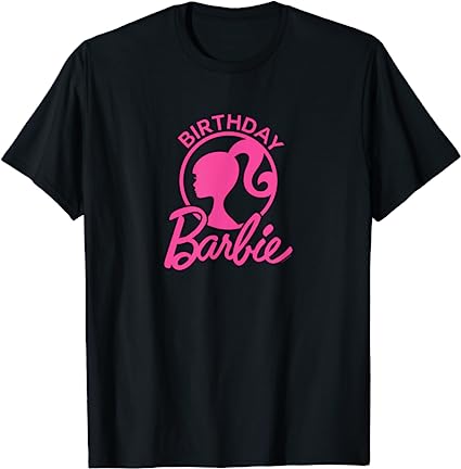 Barbie - Birthday Logo Barbie T-Shirt