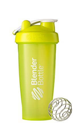 BlenderBottle Classic Loop Top Shaker Bottle, Green/Green, 28-Ounce Loop Top