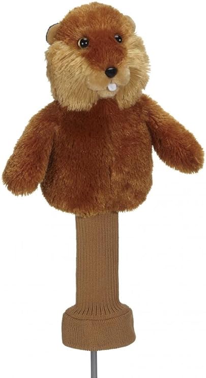 Creative Covers for Golf "Gimme" the Gopher Head Cover,Brown