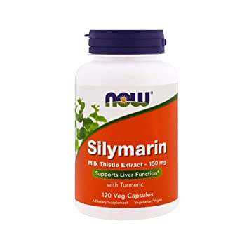 Now Foods Silymarin Milk Thistle 150 mg - 120 Veg Capsules