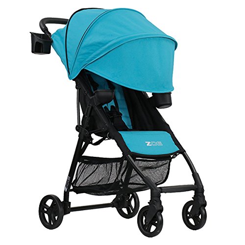 ZOE XL1 BEST v2 Lightweight Travel & Everyday Umbrella Stroller System (Aqua)