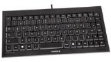Cherry USB Wired Mini Keyboard - Black
