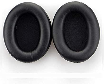 AHG Replacement Ear Pads Compatible with Kingston HyperX Cloud 1 and HyperX Cloud 2 Headphones (Black)
