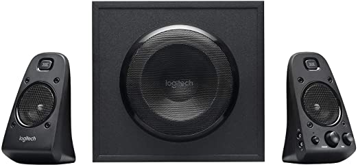 Logitech Z623 400 Watt Home Speaker System, 2.1 Speaker System - Black