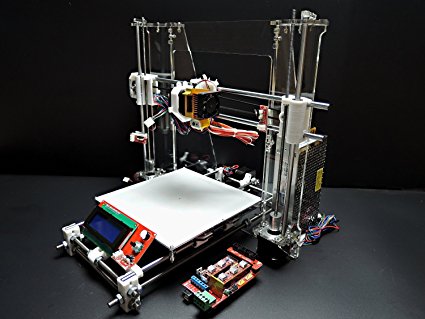 [Sintron] 3d Printer Full Complete Kit for Reprap Prusa i3 ,With Mega 2560 , Ramps 1.4, Latest Mk3 Heatbed,lcd 2004 ,Mk8 Extruder