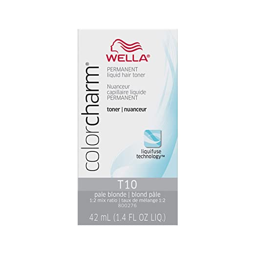 WELLA colorcharm Permanent Liquid Hair Toners for Hair Toning, 1.4 fl oz - Packaging May Vary