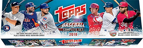 Topps 2018 Baseball Retail Edition Complete 705 Card Factory Set - Baseball Complete Sets