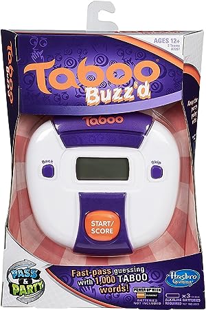 Hasbro Gaming Taboo Buzzd Game