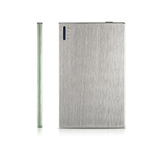 OREI Super Ultra Slim Elegant Brushed Aluminum External Battery for Cell Phones - Unicharge Technology