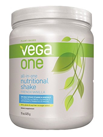 Vega One - All-in-One Nutritional Shake-French Vanilla SeQuel 15oz.Powder