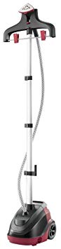 Tefal Master Precision 360 IT6540G0 Upright Garment/Clothes Steamer, 1500 W, Black/Raspberry