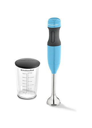 KitchenAid KHB1231CL 2-Speed Hand Blender, Crystal Blue