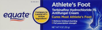 Equate Athlete's Foot Terbinafine HCl 1 oz Compare to Lamisil AT