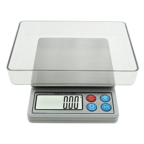 Next-shine 600g 0.01g Digital Kitchen Scale, High-precision Pocket Scale, Multi-functional Pro Scale with LCD Display, Tare, PCS