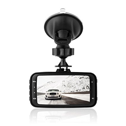 On Dash Video, Lecmal GS8000 Dash Cam for Cars with Night Vision / HD 1080P Car Dash Cam / 2.7" 120 Degree HDMI Car Camcorder with G-Sensor and Motion Detection, Supporting TF Card (G-Sensor DVR)