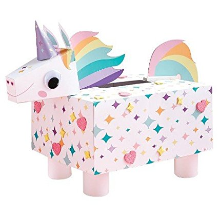 Valentines Day Mailbox Decorating Kit Unicorn