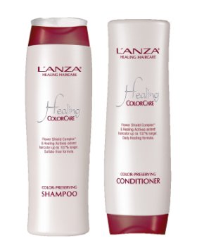 Lanza Healing ColorCare Color Preserving Shampoo 10.1 oz & Conditoner 8.5 oz duo