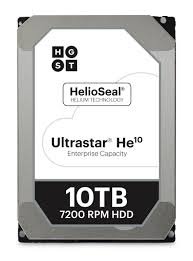HGST Ultrastar He10 | HUH721010ALE600 | 0F27452 | 10 TB 7.2K SATA 6Gb/s 3.5" Inch 256MB Cache | Internal Enterprise Hard Drive