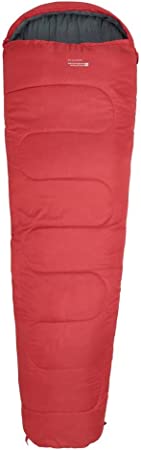 Mountain Warehouse Basecamp 250 Sleeping Bag - 2 Season, Mummy Shaped - For Camping, Festivals