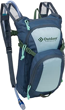 Outdoor Products Tadpole Hydration Pack (Black) (Violet Tulip)
