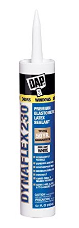 DAP 18275 Dynaflex 230 White Sealant, 10.1-Ounce Cartridge