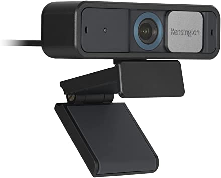 Kensington W2050 Pro 1080p Auto Focus Pro Webcam with Dual Stereo Microphone for Video Conferencing, Software Control, Privacy Shutter, Compatible with Zoom/Skype/Teams and More (K81176WW)