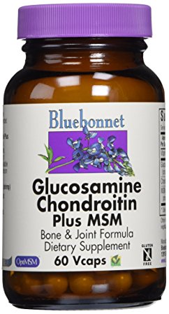 BlueBonnet Glucosamine Chondroitin Plus MSM Supplement, 60 Count