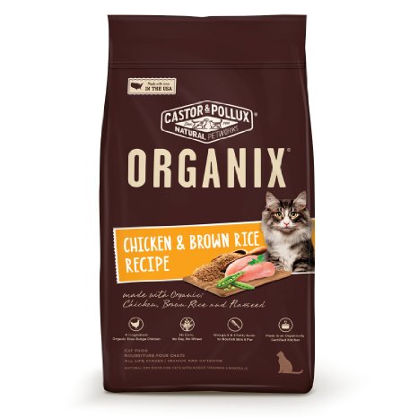 Castor and Pollux Organix Organic Healthy Adult Cat Food - 4lb