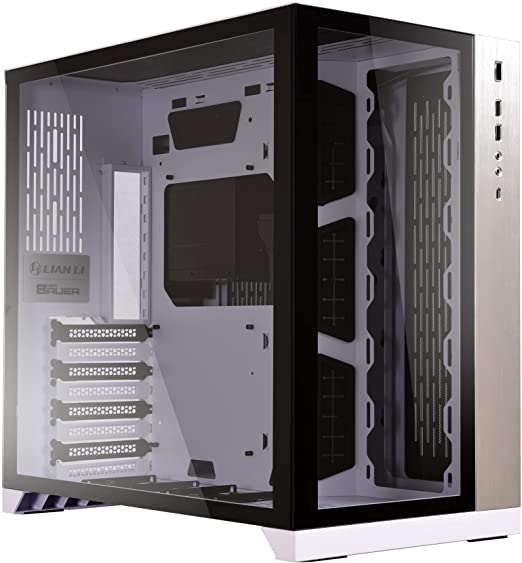 Lian Li PC-O11DW 011 Dynamic White with Radiator Anti-Sag Bracket (GB002) Gaming Computer Case - O11DW-GB002