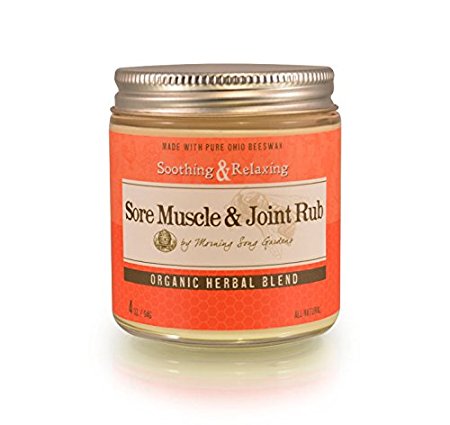 Bee Balm Cream Sore Muscle and Joint Rub, 4 oz