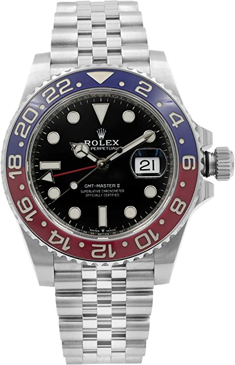 Rolex GMT-Master II"Pepsi" Men's Luxury Watch 126710BLRO