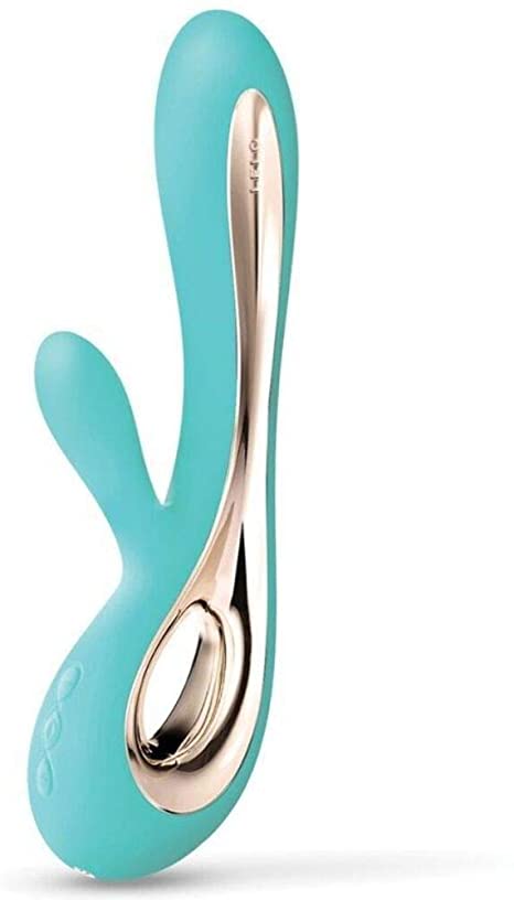 LELO Soraya 2 Rabbit Massager Aqua, for Internal and External Pleasure, Waterproof & Wireless