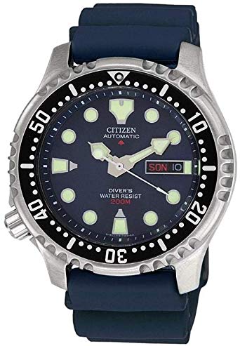 Citizen Men's Analogue Automatic Watch with Plastic Strap NY0040-17LE