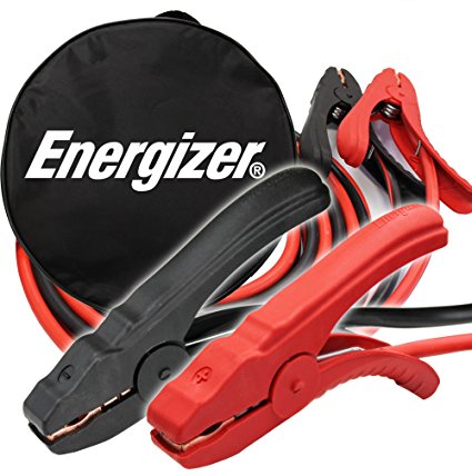 Energizer 4-Gauge Jumper Battery Cables 16 Ft Booster - Jump Start your vehicle with the ENB-416
