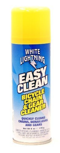 White Lightning Easy Clean Bike Cleaner Aerosol, 6.35-Ounce