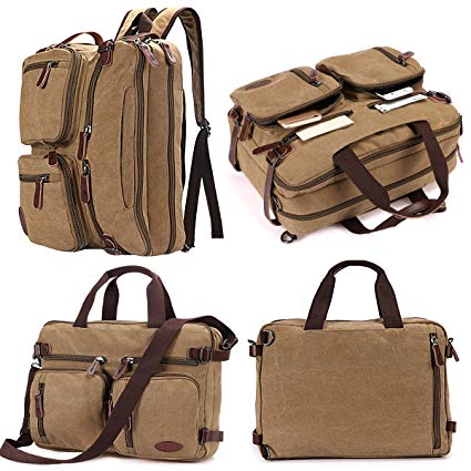 Laptop Backpack,Multifunction Briefcase Messenger Bag 15.6 Inch Laptop Bag for Men,Women