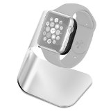 Apple Watch Stand Spigen Charging Dock Apple Watch Charging Stand S330 Aluminum build cradle holds Apple Watch - Comfortable viewing angle for Apple Watch 2015 - S330 SGP11555