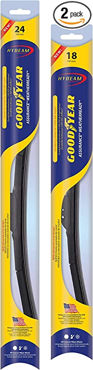 Goodyear Assurance WeatherReady Wiper Blades, 24 Inch & 18 Inch Set