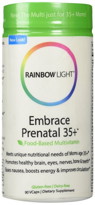 Rainbow Light: Embrace Prenatal 35  Multivitamin, 90 vcaps