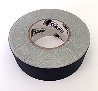 Gaff Tape - 2 inch by 60 Yard Roll - Black - Main Stage Gaff Tape