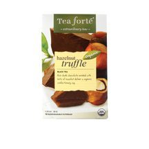 Tea Forte Organic Hazelnut Truffle Tea Bag - 16 per pack -- 6 packs per case.