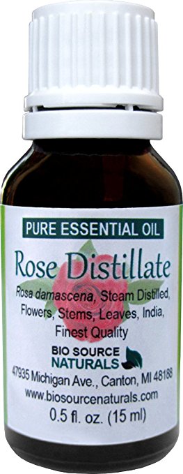 Rose Essential Oil Distillate (Rosa damascena) 30 Ml / 1 Oz Aromatherapy for Spiritual Healing, Increasing Love, Joy and Happiness