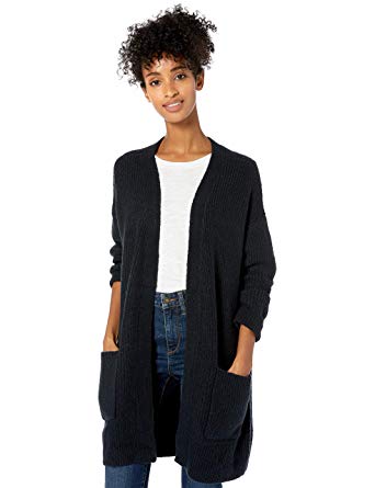 Goodthreads Women's Boucle Shaker Stitch Cardigan Sweater