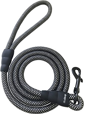 Dog Leash Pet Rope Leash - Thick Durable Nylon Rope - Soft Handle and Light Weight Training Leash, 5 Feet Long - For Small Medium Large Dogs - Buy 2, Get 10% OFF & Buy 3, Get 15% OFF - Today ONLY