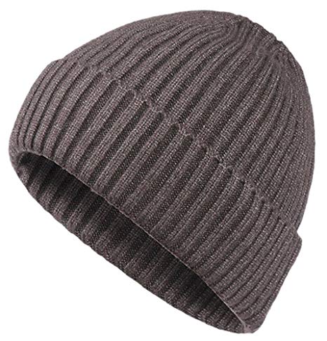 Oryer Mens Winter Warm Knitting Hat Wool Slouchy Baggy Beanie Hats Skull Cap