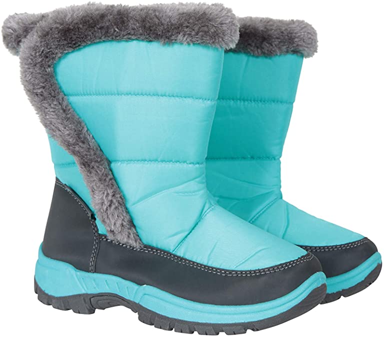 Mountain Warehouse Caribou Kids Snow Boots - Girls & Boys Winter Shoe