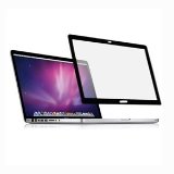 TopCase Anti-glare Bubble Free LCD Screen protector with Black Frame for Apple Macbook Pro 13 13-inch with or without Retina Display  TopCase Mouse Pad Mac Pro 13 A1278 Black