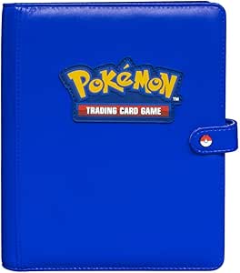 Ultra Pro - Premium Pokémon 4-Pocket Snap Binder, Sleek Premium Secure Protective Card Holder Display Binder for Pokémon Collectors Stylish Storage Solution